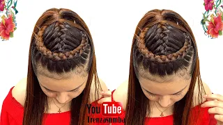 HERMOSO PEINADO EN TRENZA FÁCIL | PEINADO PARA NIÑA | TRENZAS NMBA