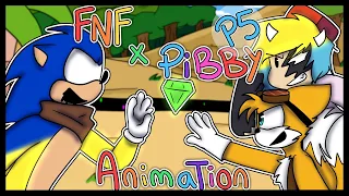 FNF X PIBBY (P5) SONIC BOOM ~Friday Night Funkin~ [ANIMATION]