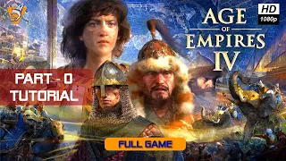 Age of empires 4 Full game walkthrough gameplay PC HD 1080p Ultra settings - Part 0 (Tutorial)