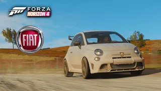 300hp Fiat Abarth 695 Biposto - Forza Horizon 4 | Logitech G29 gameplay + Shifter
