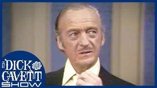 How David Niven Tricked Waiters To Eat Cheap | The Dick Cavett Show