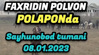 FAXRIDIN POLVON MAXMUD AKANI POLAPONIDA. SAYXUNOBOD TUMANI 08.01.2023