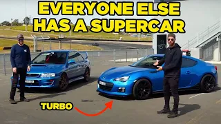 Taking a Subaru to a Super Car Meet (CHOPPED!!)