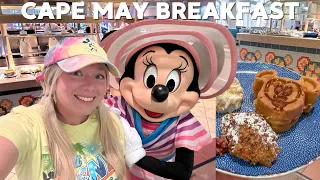 Minnie’s Breakfast Beach Bash at Cape May Cafe / Disney Character Breakfast Experience