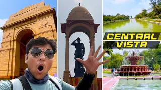 Central Vista Avenue ❤😱 | A Netaji Statue | Kodan Vlogs