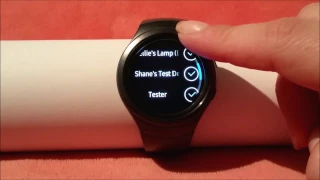 Samsung SmartThings Gear Watch App