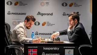 Magnus Carlsen vs Ian Nepomniachtchi | FIDE World Championship 2021