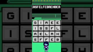 The meaning behind Deltarune Chapter 2 GIASFELFEBREHBER