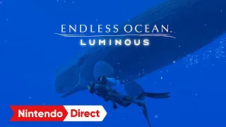 Endless Ocean Luminous launches 2nd May (Nintendo Switch)