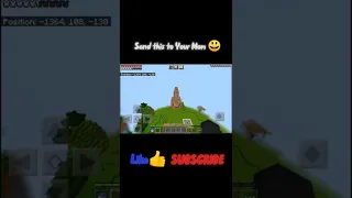 Send this to Your Mom 😃 (Wait till the end) #shorts #minecraft #viral