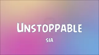 Sia - Unstoppable (Clean Lyrics)