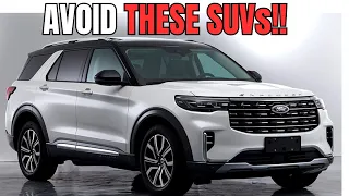 7 SUVs You MUST AVOID | Here's why