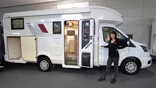 Cheap semi-integrated motorhomes 2023 Scooter Team Kronos 285 TL Ford Transit