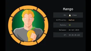 Mango - HackTheBox