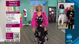 HSN | C. Wonder Christian Siriano Fashions 05.16.2024 - 01 PM