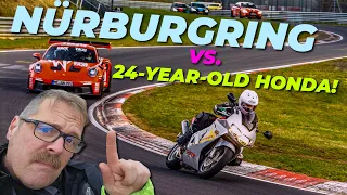 FIRST LAP: My '99 Honda VFR around the Nürburgring Nordschleife Onboard lap