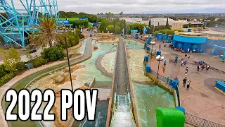 Journey to Atlantis - SeaWorld San Diego 2022 [4K POV]