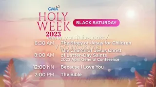 GMA - Black Saturday schedule [8-APR 2023]