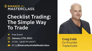 TraderCobb x Binance Australia: Binance Australia Online Masterclass