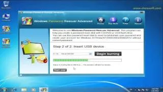 How to Use Windows Password Rescuer Advanced