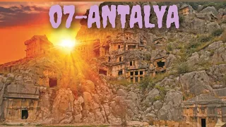 Antalya'da Gezilecek 20 Meşhur Yer-Famous Places to Visit in Antalya - Turkey