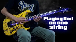 Polyphia - Playing God but it's played on ONE STRING