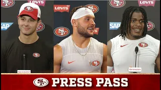 Brock Purdy, Nick Bosa, Ji'Ayir Brown: ‘Guys are Competing’ in OTAs | 49ers