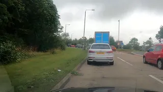 Driving from Gloucester to Daventry Timelapse UK