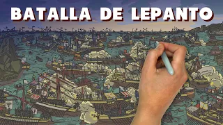 La batalla de Lepanto, una de las batallas más grandes de todos los tiempos