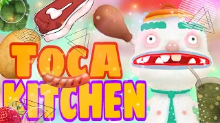 Toca Kitchen | Cooking & Eating Food |  #gaming #games #foryou #food #eating #cooking