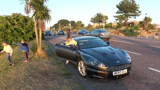 Wife in Aston Martin DBSV12