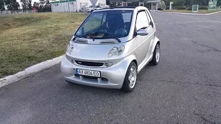 Smart Fortwo 450 Brabus top speed, 0-180