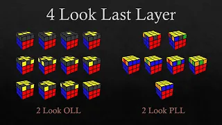 4 Look Last Layer (2 Look OLL & 2 Look PLL)