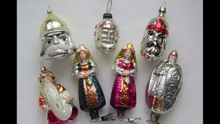 Новогодний парад советских елочных игрушек_Видеоэкскурс