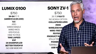 Panasonic G100 Vlogging Camera (vs Canon M50 & Sony ZV-1)