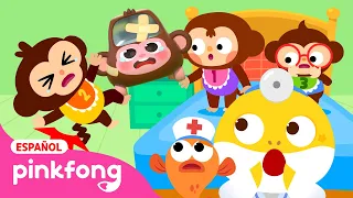 ¡Auchi! Los Monitos Se Lastimaron🐵 | Tiburón Bebé Juego de Hospital🏥 | Pinkfong en español