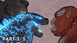 Godzilla vs The New Kong Villain | Animation (Part 3/5) | Godzilla X Kong: The New Empire