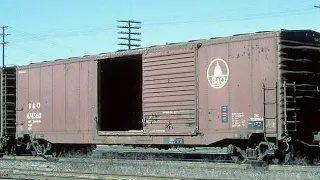 Slammed shut in another boxcar! (See description)