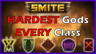 SMITE: Top 3 HARDEST Gods in EVERY Class