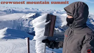 Crowsnest Mountain Summit