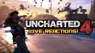 Uncharted 4 - Extended E3 2015 Gameplay Demo Live Reaction!
