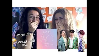 Reaction to BTS (방탄소년단) – LOVE YOURSELF 結 'ANSWER' : TRIVIA (RAP LINE)