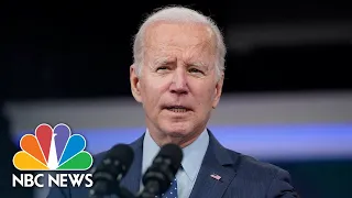 LIVE: Biden marks one year anniversary of Russian invasion of Ukraine | NBC News