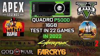 Nvidia Quadro P5000 | Gaming On Quadro 2500$ GPU , Can it Game?🤔| 2022