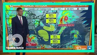 Tracking the Tropics: It's looking busy in the Atlantic with 2 named storms