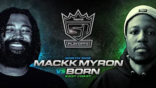 KOTD - Rap Battle - Mackk Myron vs Born | #KOTDS1 Playoffs Rd. 1