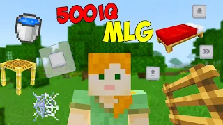 Every Possible MLG In One Video In Minecraft Pocket Edition