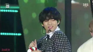 BTS V & SUGA - Jingle Bell Rock at SBS Gayo Daejun 2019