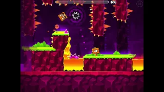 Fingerdash, but every second it gets faster by 10%