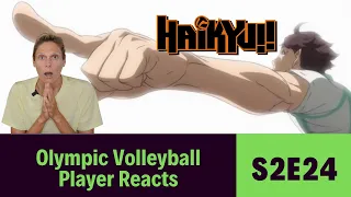 Olympic Volleyball Player Reacts to Haikyuu!! S2E24: "The Absolute Limit Switch"